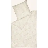 Sportalm Linge de lit en satin PALMS Beige 135 x 200 cm