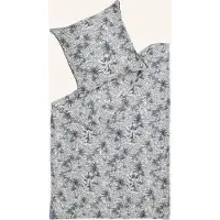 Sportalm Linge de lit en satin PALMS Bleu 140 x 200 cm