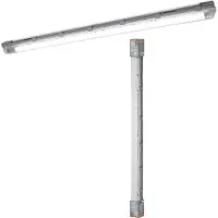 Osram Submarine luminaire câblé pour locaux humides 120 cm, luminaire LED en gris, protection IP65, pour garages et caves