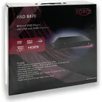 Mas XOR120146 HSD 8470, DVD-Player, MPEG-4, 1080p Upscaling