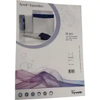 Tyvek Enveloppes d'expédition à soufflets E4 sans fenêtre 305 x 406 x 50 mm 20 pièces