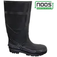 Lemigo Bottes en caoutchouc NOIRES BART R-44 (44)