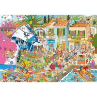 Bluebird Puzzle Jeu de pose Harbour Hilarity - 1000 pièces Puzzle amusant