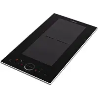 Klarstein Plaque Induction Electrique Encastrable, Double Plaque Chauffante, Plaque Induction 2 Feux, 3500W x2 Tables de Cuisson à Induction Electrique, Touch Control, Affichage Numérique et Minuterie
