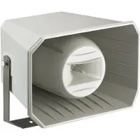 Monacor Haut-parleur à pavillon 2 voies 100 V/8 ohms 114 dB 150-15000 Hz IP66 hgr IT-250TW