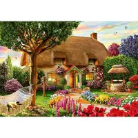 Bluebird Puzzle Jigsaw Thatched Cottage - 1000 pièces adultes