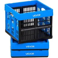 Vevor Caisse Plastique Pliable 25 L Lot de 3