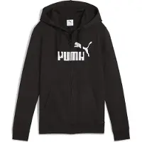 Puma Ess No 1 Logo Full Zip Sweatshirt Noir S Femme