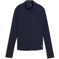 Puma Femmes, Vestes de survêtement, W Pure Textured FZ Jacket (L), Bleu, L