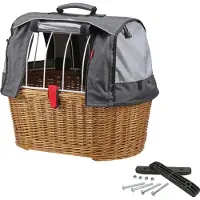 Klickfix Doggy Rear Basket Gris
