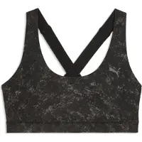 Puma Cloudspun Medium Impact Sports Bra Noir L Femme