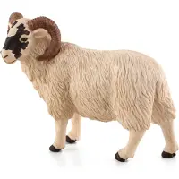 Small Foot Jouet Figurine Réaliste - Bélier À Visage Noir - Planète Des Animaux