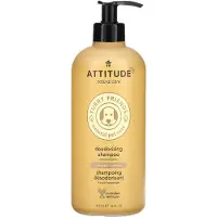 Attitude One Attitude, Furry Friends, Soin Naturel Pour Animaux De Compagnie, Shampooing Désodorisant, Lavande, 473 Ml