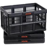 Vevor Caisse Plastique Pliable 45 L Lot de 3