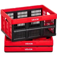 Vevor Caisse Plastique Pliable 32 L Lot de 3