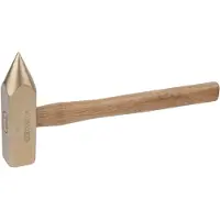 Ks Tools BRONZEplus Perforateur/perforateur 2000 g, avec manche en hickory ( 963.2131 )