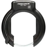 Trelock Antivol de cadre RS 481 NAZ non retirable. Clé, noir