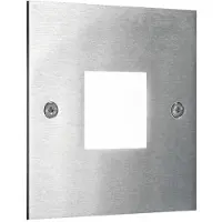 Brumberg Applique LED 1W, acier inoxydable, montage encastré 0P3930WW