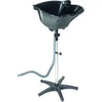Efalock Lavabo profond Noir