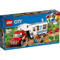 LEGO Le pick-up et sa caravane 60182