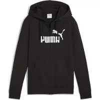 Puma Ess No 1 Logo Full Zip Sweatshirt Noir 2XL Femme