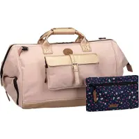 Cabaia sac de voyage pour ordinateur portable Adventurer Hiker Duffle Bag Queretaro rose