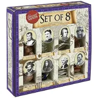 Professor puzzle Great Minds Set of 8 Puzzle Compendium (4 en bois, 4 en métal)