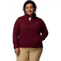 Columbia Sweater Weather Ii Fleece Avec Fermeture Éclair Continue Rouge L Femme Rouge L