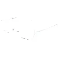 Marc Jacobs Lunettes de Vue MARC 40 54/17/140 White Stainless steel WOMAN MARC 40
