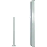 Syfax Auvent latéral rétractable 120 x 300 cm Gris