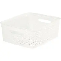 Keter Boîte de rangement RATTAN "Y" STYLE M crème 03611-885