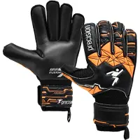 Precision Fusion X Roll Finger Protect Goalkeeper Gloves Noir 10