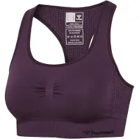 Hummel Soutien-gorge de sport prune / noir