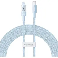 Baseus Gem USB-C to iP fast charging cable 2 m 20 W Blue