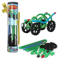 Spaghetteez Bendy Buggy Tiges de construction flexibles, 34dlg.