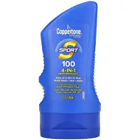 Coppertone , Sport, Lotion Solaire, Performance 4-en-1, FPS 100, 3 fl oz (89 ml)