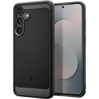Spigen Coque Rugged Armor Samsung Galaxy S25 FE - Matte Black