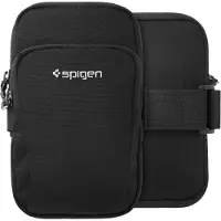Spigen Dynamic Shield bracelet czarny/ black opaska na ramię AMP04617, Brassard pour smartphone, Noir