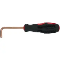 Ks Tools BRONZEplus Tournevis à six pans creux, coudé 12 mm