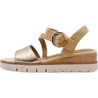 Tamaris Sandales noisette / or