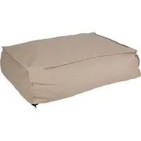 Laroy Matelas pour chien Duvo+ Textura Eco rectangulaire beige, taille : XL