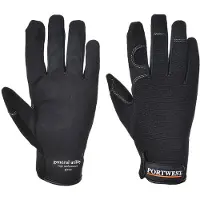 Portwest Gants à Usage Général- Haute Performance Noir 8