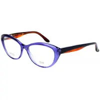 Safilo Lunettes de Vue SA 6031 53/17/140 Dark transparent blue havana Acetate WOMAN SA 6031