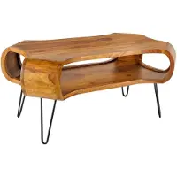 Invicta Table basse 100 cm en bois, design moderne pour le salon - ACHETER MAINTENANT