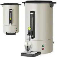 Hendi Percolateur, UNIQ,, 14L, Gris clair, 220-240V/1750W, 357x380x(H)502mm, Distributeur de boissons, Gris