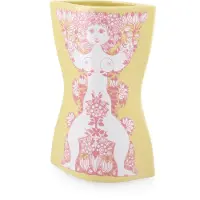 Bjørn Wiinblad - Nina Vase - Yellow/Pink - 22 cm (1x)