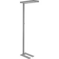 MAUL Lampe sur pied MAULjuvis LED 4.000 K dimmable Pied 196 cm argenté