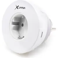 XLayer Adaptateur USB 4400 mA / blanc / 3 ports USB et 1 port Type-C / prise 220 V