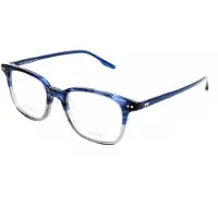 Safilo Lunettes de Vue TRATTO 08 49/20/145 Transparent blue striped grey shiny Acetate MAN TRATTO 08