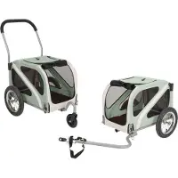 Blue Bird Dog Mini 12 Bike Trailer Vert Ma x 40 kg Garçon